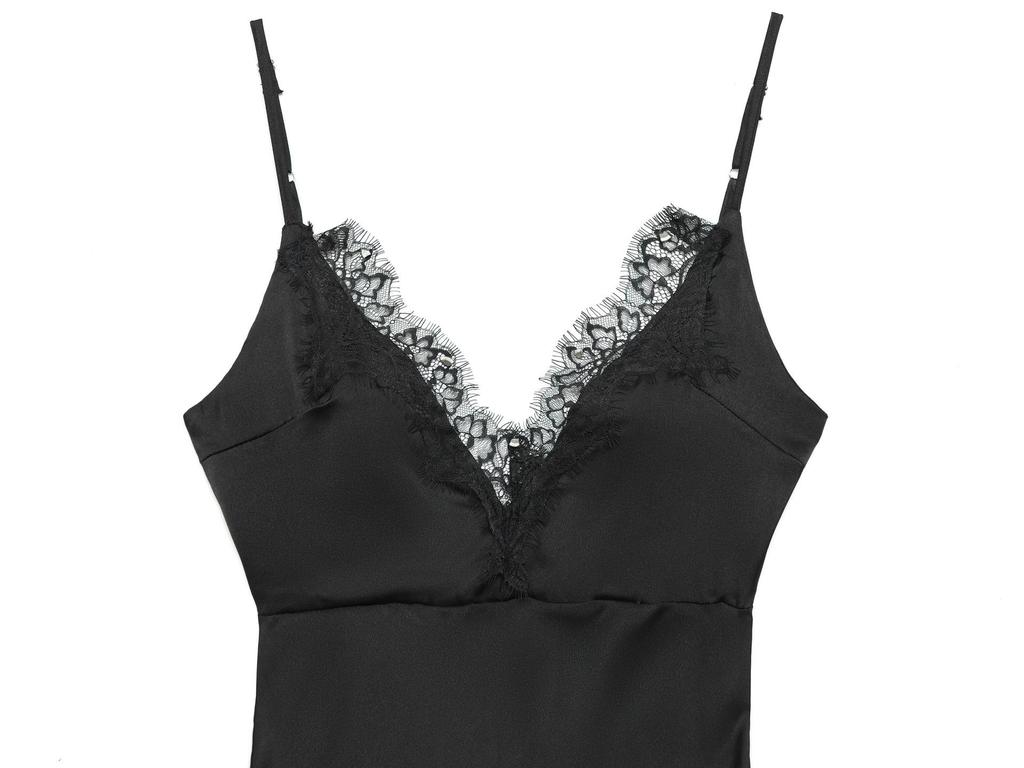 European Spring Lace Patchwork Camisole Dress (2026)