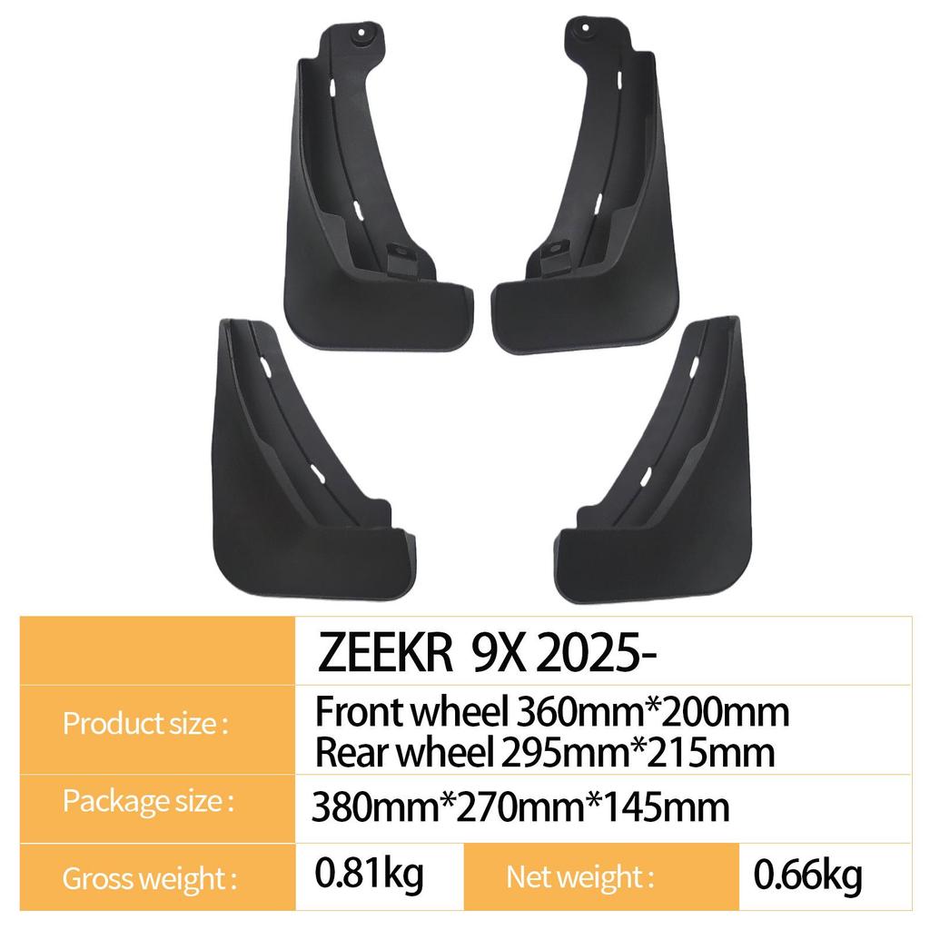 Zeekr ZEEKR 9X2025 Automotive Tire Mudguard