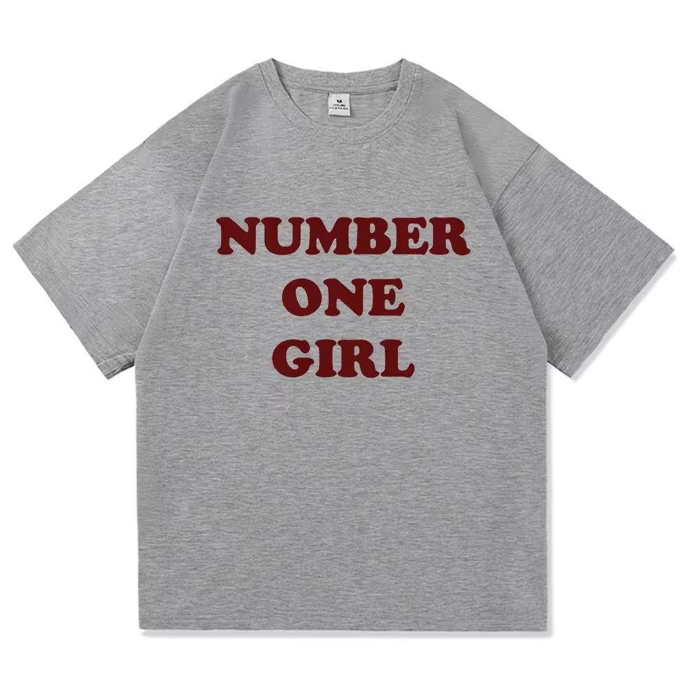 Rosé New Album Number One Girl Same T Shirt Menwomen Clothing Harajuku Tops Y2k High Quality Suitable For Both Men And Women