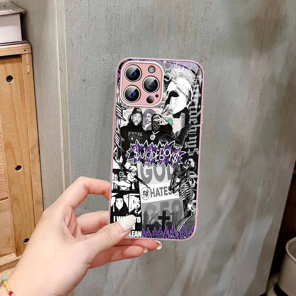 Rap Group S-Suicideboys-S G59 For IPhone 14 13 12 Mini 11 Pro XS Max X XR 14 Plus Tempered Glass Cover