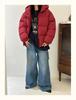 Winter Korean Style Loose Plus Size Casual Padded Cotton Hooded Jacket