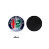 For Alfa Romeo 159 147 Giulietta Stelvio 4C MITO 156 Giulia GT Car Hood Front Rear Trunk Steering Wheel Emblem Badge Replacement zw1