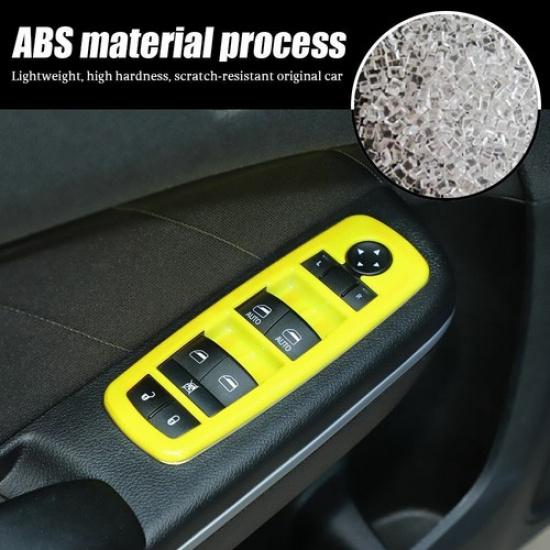 Window Lift Switch Panel Cover Trim for Dodge Charger Durango 10+ Ram 1500 10-17