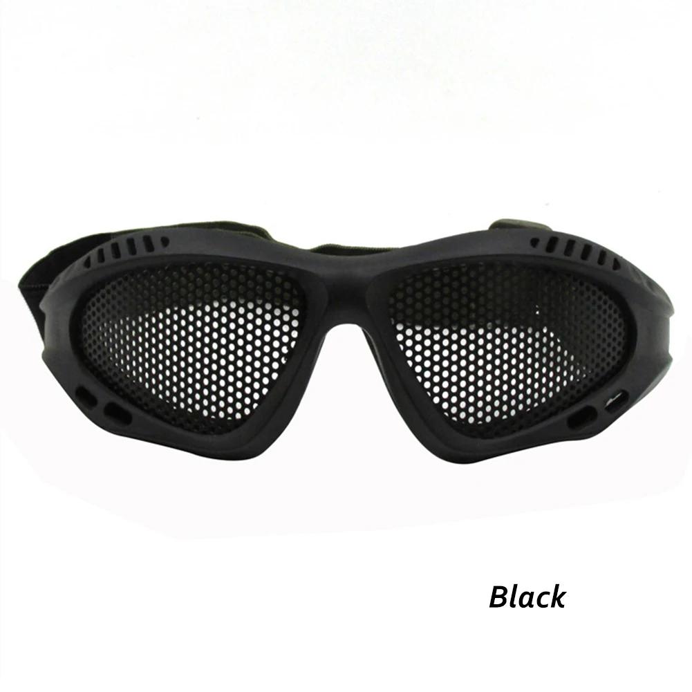 High Quality Hunting Tactical Paintball Goggles Eyewear Steel Wire Mesh Airsoft Net Glasses Shock Resistance Eye Game Protector