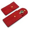 Velvet Watch Protective Pouch Soft Scratch Proof Lining Snap Closure for Travel Outdoor Daily Use