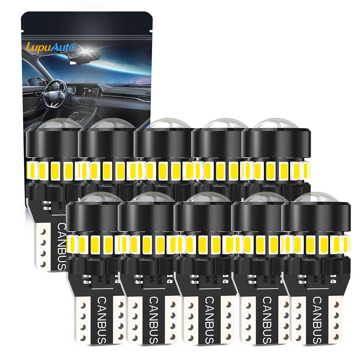 

T10 LED High Brightness Dome Light, T10 LED Position Lamp, License Plate Light, Room 10 чёрный