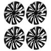 4pcs Hubcap 15 Inch Hubcaps Wheel Covers Replacement for Fiat 500 and Most Cars
