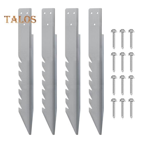 

Комплект для ремонта кольев для заборных столбов, устойчивый к ржавчине, простой в установке, прочные стальные колья для заборных столбов Sets