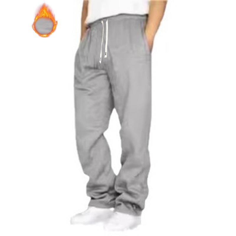 Men's and Women's Casual Trousers and Sweatpants Solid Color Running and Fitness Sports Pants