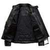Abbigliamento protettivo per motociclista Giacca in pelle di mucca naturale da uomo Cappotto da motociclista da uomo Moto autentico S-XL