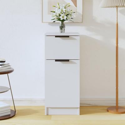 Vidaxl Cabinet, White, 30X30X70 Cm, Wood-Based Material