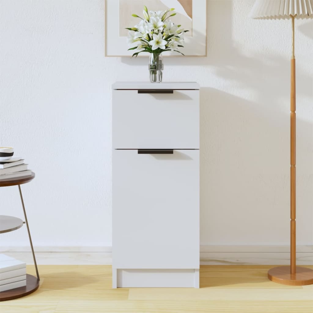 Credenza Bianca 30 x 30 x 70 cm Truciolato