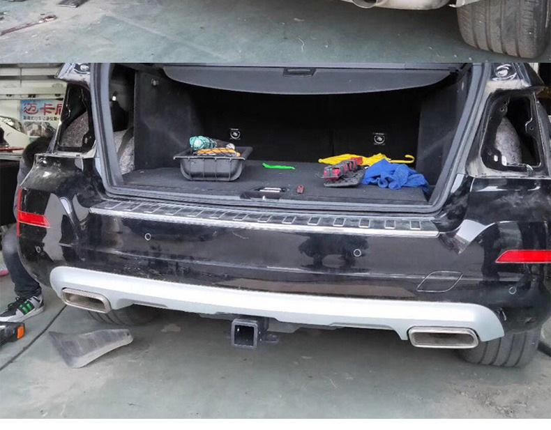 Compatible with Mercedes GLK200, GLK260, and 300/350 Rear Tow Hitch.