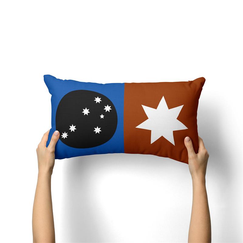 Gaslight Gatekeep GirlbossKiss Anangu Aussie Australia Australian Rectangular Throw Pillow Covers Cushion Cases Pillowcases