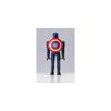 TAMASHII NATIONS Avengers Captain America 100mm Diecast ABS Painted Action Figure