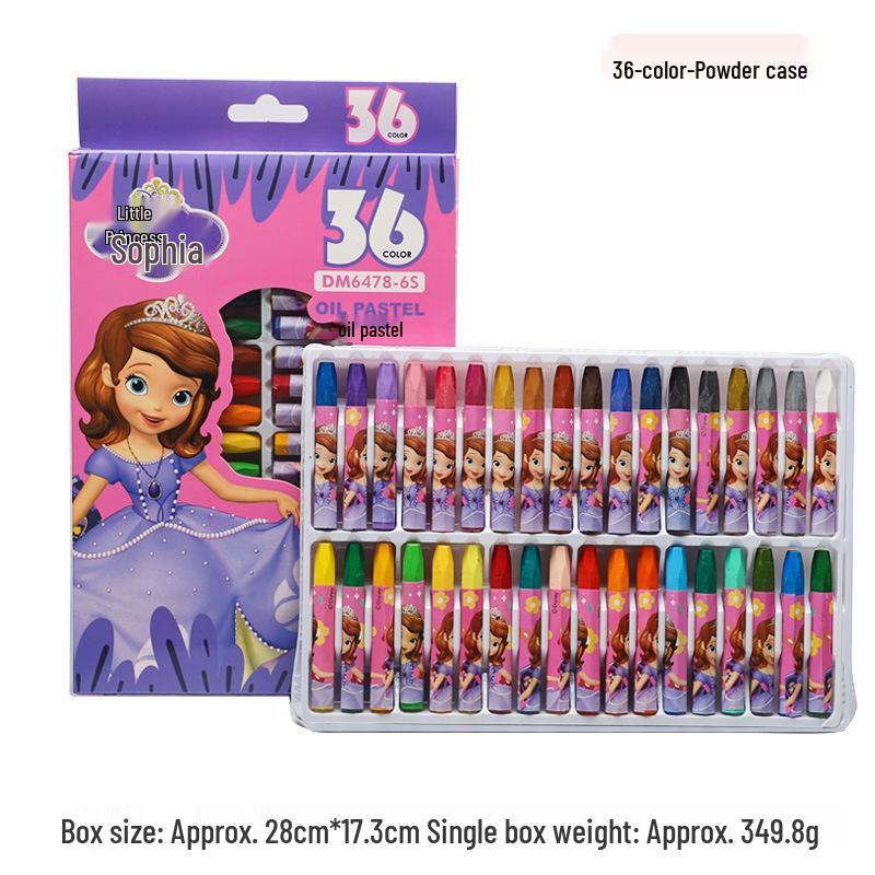 36-Color Oil Pastels for Elementary Students - Ideal for Kids' Doodling & Drawing