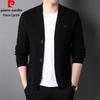 Men's V-Neck Knitted Cardigan with Pockets