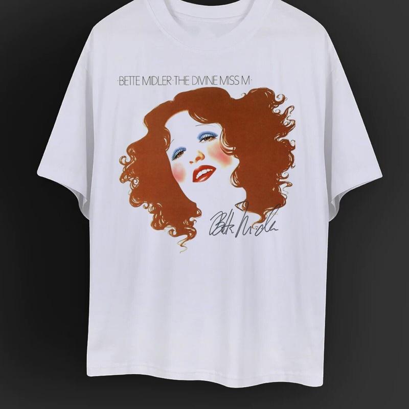 Bette Midler T Shirt White S 5xl El502