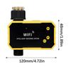 Timer WiFi Programmabile ad Energia Solare Sistema di Irrigazione Automatica per Piante da Giardino con Sensori di Pioggia e Controllo tramite App Remota