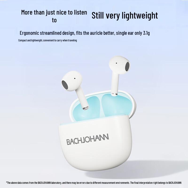 Bach Johann T2 True Wireless Semi-In-Ear Bluetooth Earbuds
