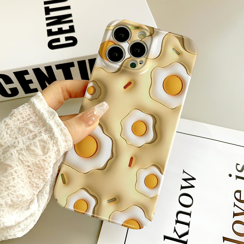 For iPhone 16 Samsung S23 A23 A52 A33 A73 A53 Huawei Xiaomi Redmi OPPO Vivo Stereoscopic Style Flowers Design Full Camera Protection Hard Phone Case