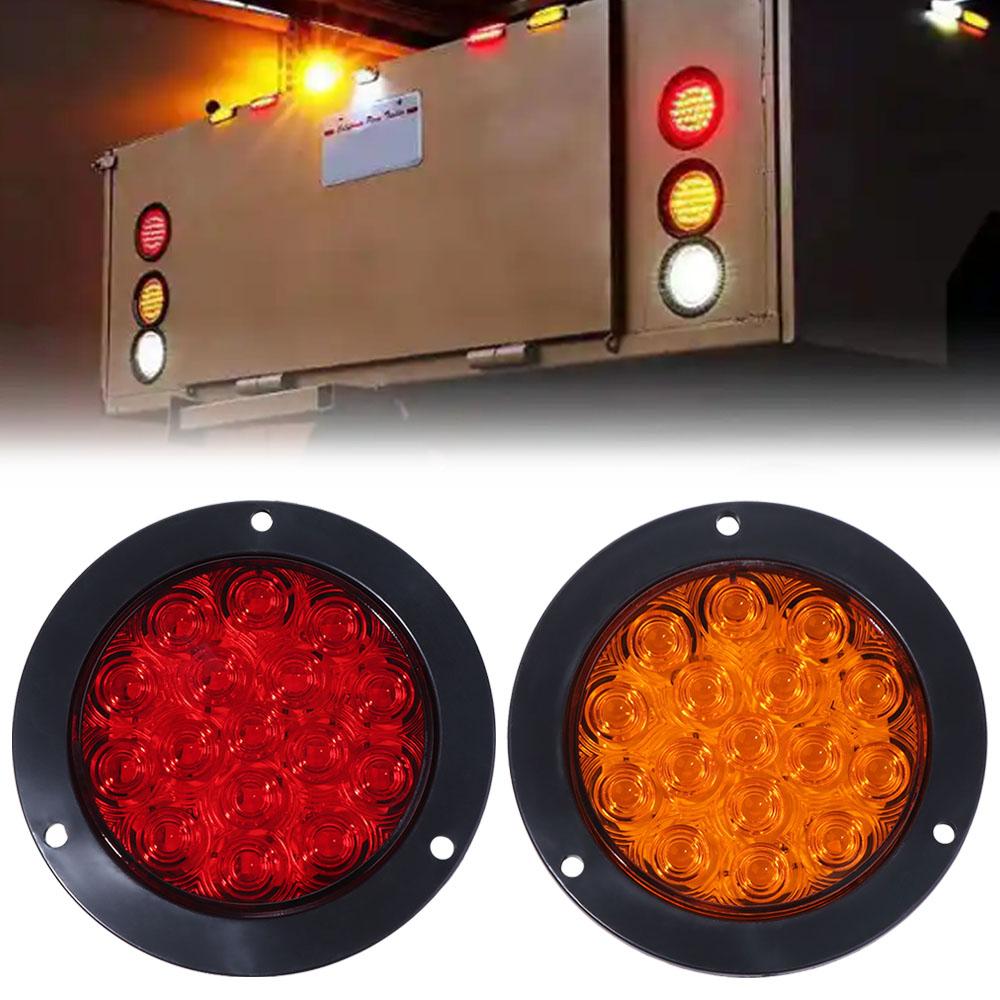 High-Power LED Flashing Chassis Tail Light Car Safety Warning Signal Light Safety Warning