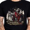 Mountain Bike Bicycle Cycling Outdoor Adventure Trail Wilderness Graphic T-Shirt