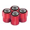 APU1  4PCS Metal Car Badges Wheel Tire Valve Caps Covers Car Accessories For Nissan Nismo X-Trail 1 2 T32 Almera Qashqai Skyline Note
