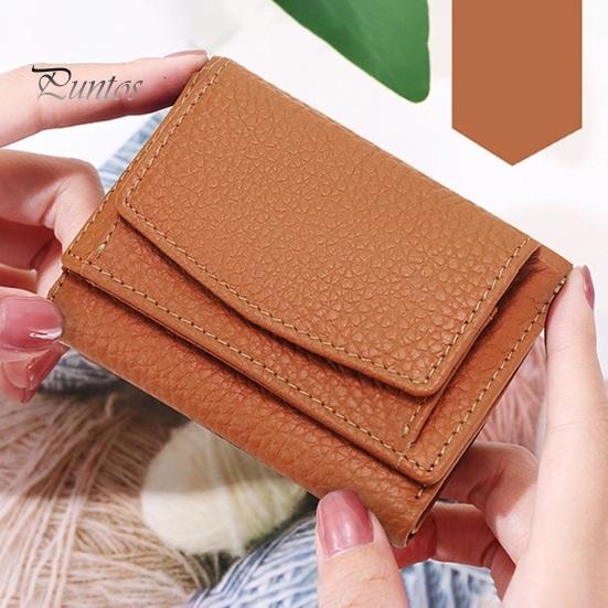 Women Wallet RFID Blocking Card Holder Japanese Style Mini Wallet Faux Leather Compact Card Organizer with Multi Card Slots
