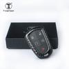 T-Carbon Carbon Fiber Car Key Cover For Cadillac Escalade Cts Xts Ats Sts Xt4 Xt5 Ct6 Srx Key Case Accessories
