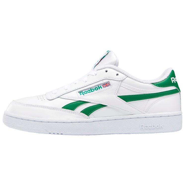 

Reebok Club C Revenge White Glen Green Кроссовки унисекс Обувь-Белый H04169