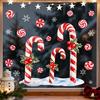 Christmas Static Stickers for Living Room, Bedroom and Holiday Party Decorations