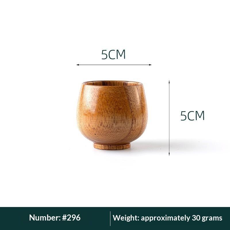 Wooden Cups Handmade Wood Handle Cups Handle Beer Coffee Milk Tea Mug Handmade Natural Kitchen Bar Drinkware Cup