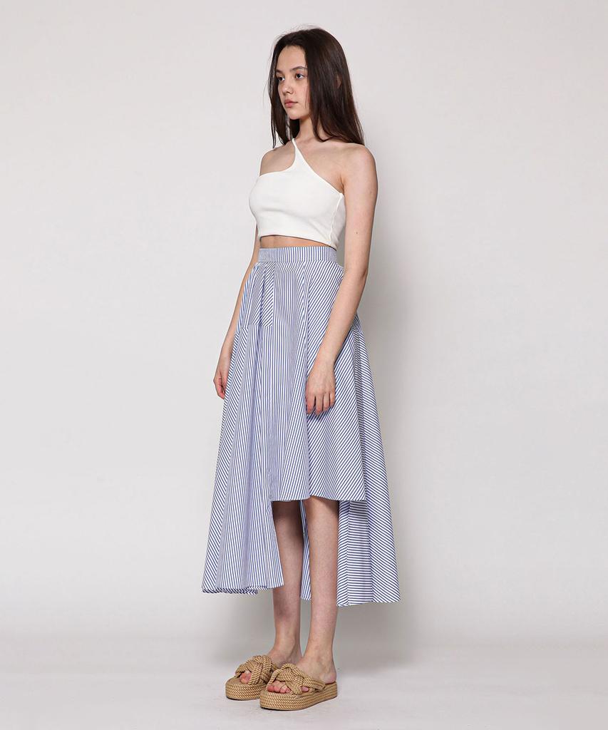 02ARMOIRE Annabel Skirt _ Blue Stripe