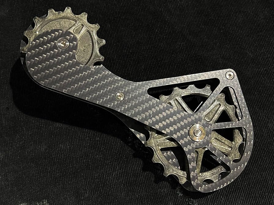 パーツ CARBONDRY CDJ BIG PULLEY KIT R9200/R8100 CDJ ( カーボン ドライ ジャパン ) ビッグプーリー V3PLUS マット