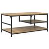 Artisan Oak Coffee Table 90 x 49 x 40 cm Engineered Wood