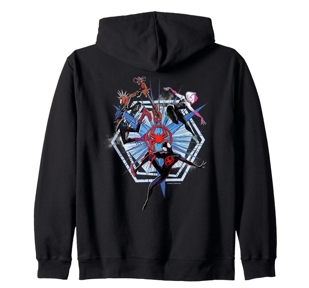 Marvel's Spider-Man: Across the Spider-Verse Miles and Gwen Hobby Zip Hoodie