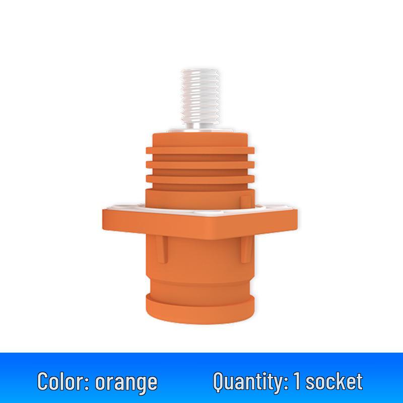 High Current Quick Connector for Energy Storage Batteries - 350A High Voltage Plug Terminal Block