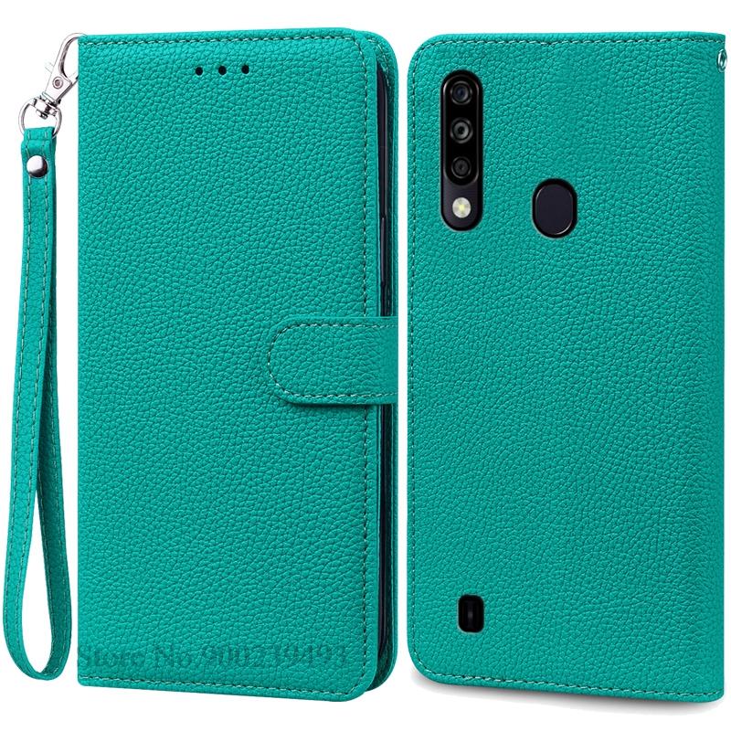 Pro ZTE Blade A7 2020 Pouzdro Silikonová Peněženka Kožené Vyklápěcí Pouzdro Pro ZTE Blade A7 2020 Pouzdro Měkký TPU Zadní Kryt Coque Fundas