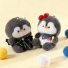 Healing Cartoon Penguin Toys Chef Penguin Soft Stuffed Animal Goodnight Sleep Soothing Doll Birthday Gift 27cm