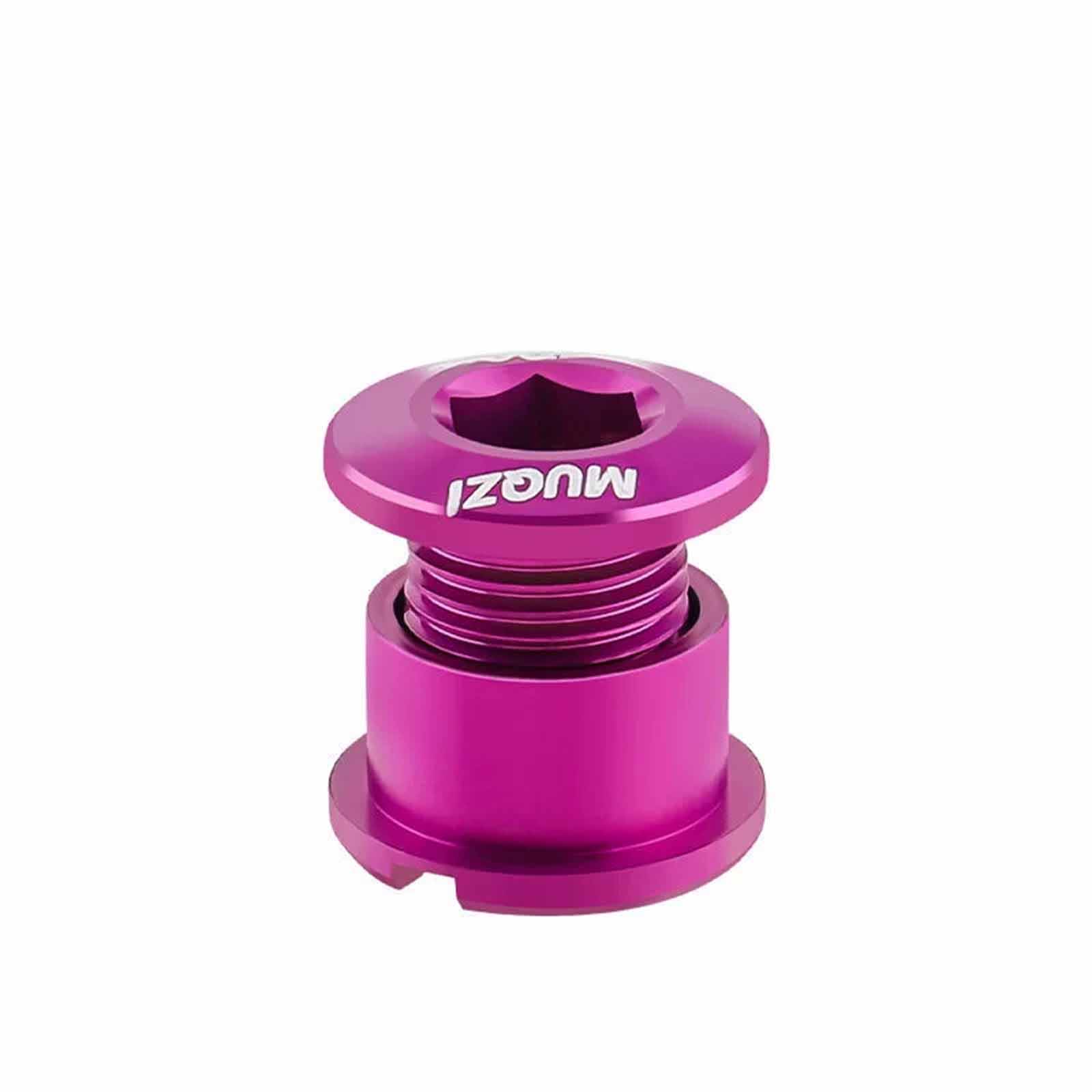 

Болты для звезд горного велосипеда из алюминиевого сплава 7075, Цветные винты для одинарных и двойных звезд, Аксессуары для звезд и болтов One Size