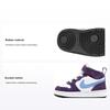Court Borough Mid 2 TD White Eggplant Baby Sneakers Purple Active-Fuchsia Royal-Pulse CD7784-106