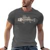 Skeleton Salmon TShirt Unisex tshirt t shirt Unisex plain cotton t shirts high quality Tshirt