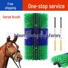 Multifunctional Animal Body Cleaning & Massage Brush for Horses, Sheep, Cows - Bristle Brush for Dairy Farm Use