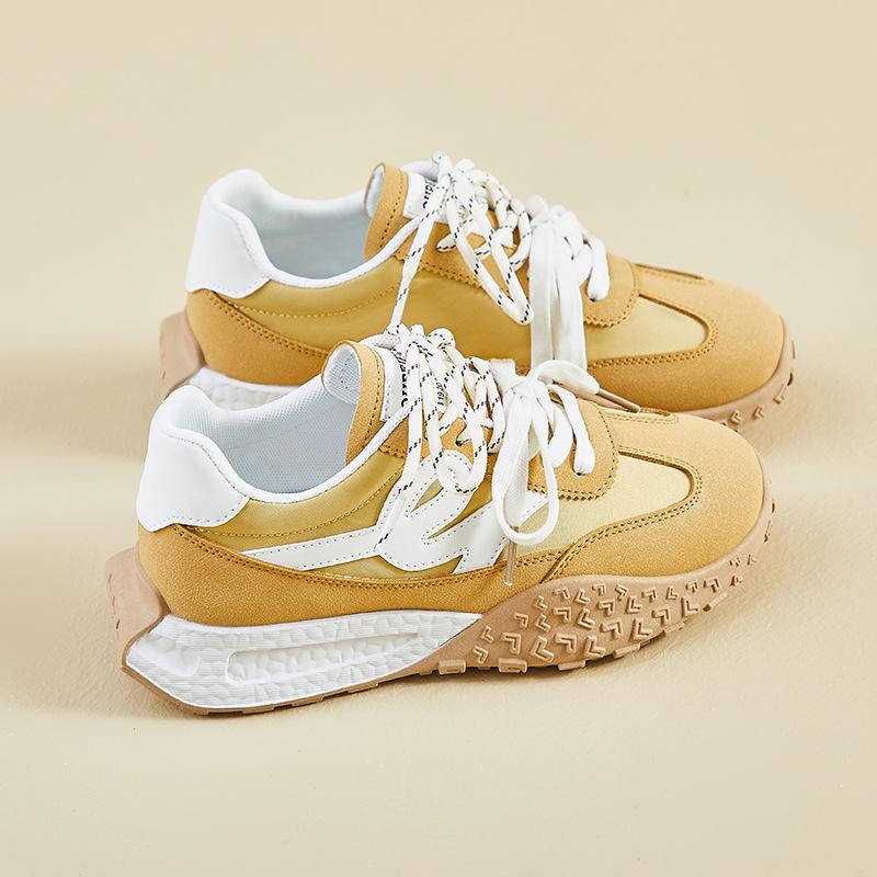 New Forrest Gump Shoes for Women's Spring Student Running Sports Thick-soled Casual Shoes for Heightening