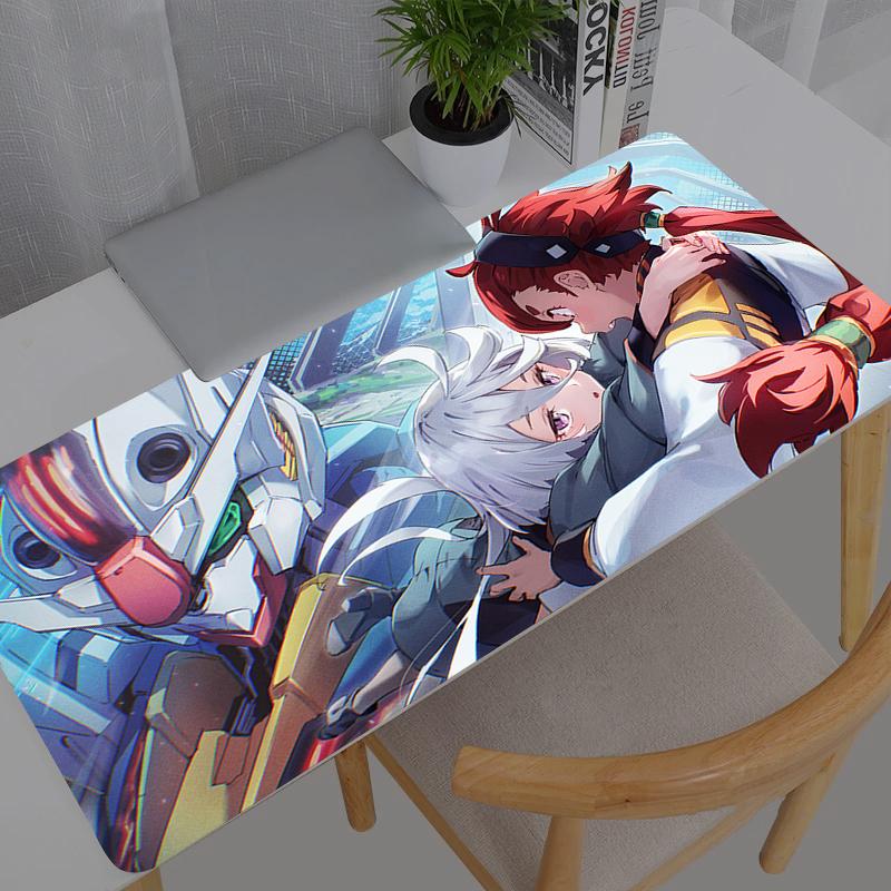 Mouse Pad Professional Mobile Suit Gundam Esports Gamers Speed Pc Gaming Rubber Keyboard Notbook Desk Mat Mousepad X