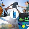 Zipper Closure Pickleball Paddle Bag Large Capacity Pickleball Racket Bag  Home Fitness