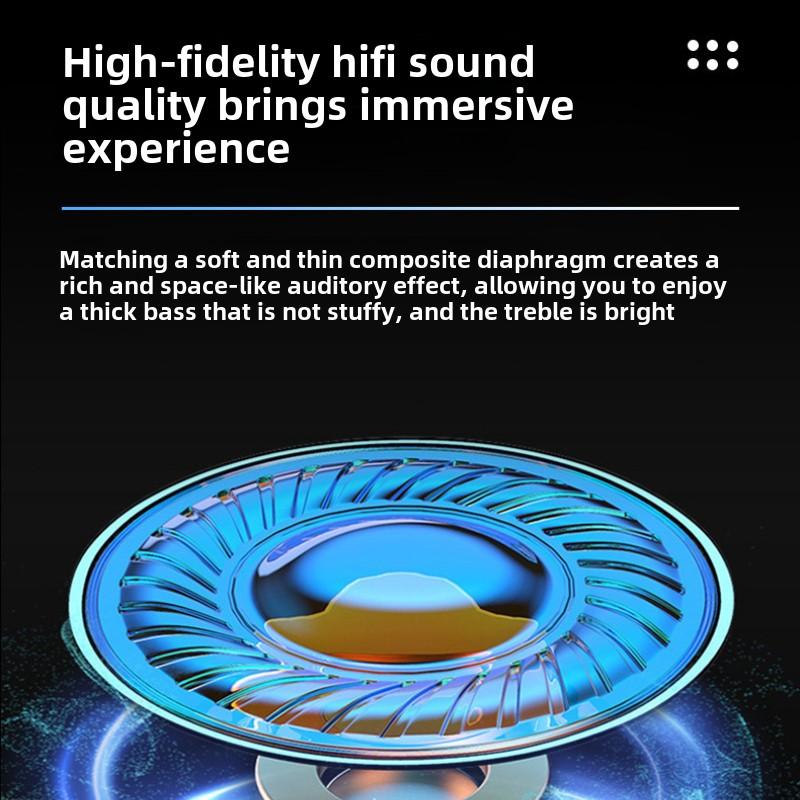 The New Cool Mecha Wind Long Life Semi-in-ear Wireless Bluetooth Headset Version 5.3
