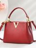 Elegant 2025 Women's Korean Style One-Shoulder Crossbody Bucket Handbag