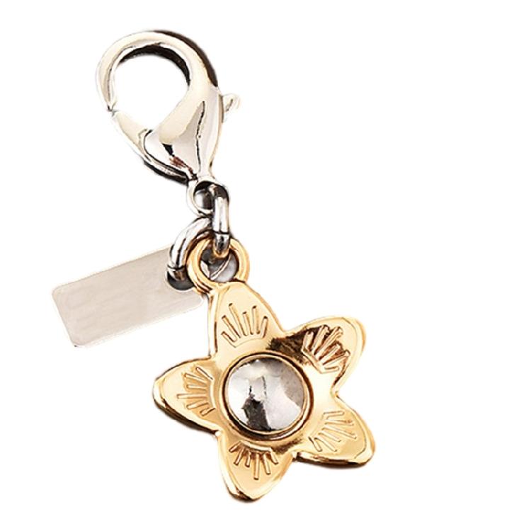 Breloc din aliaj Pandantiv delicat pentru geantă Suport de chei retro Textură de aliaj Perfect pentru a adăuga o notă vintage oricărei genți